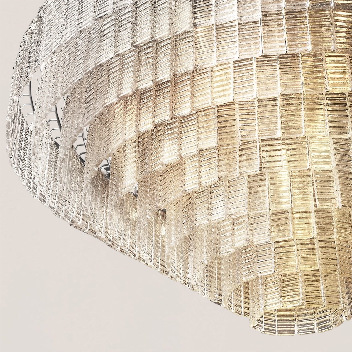 Sirene Glass Round Chandelier-VaseLamps