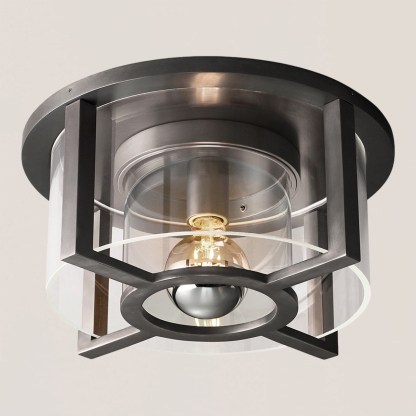 Petrus Round Flushmount-VaseLamps