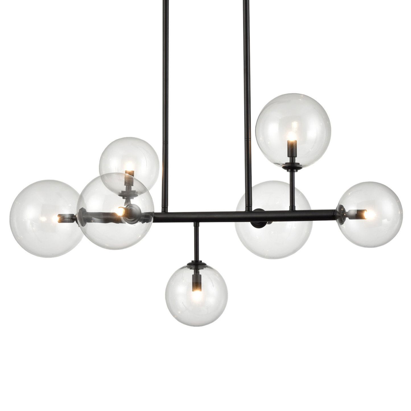 Elegant Linear Chandelier-VaseLamps