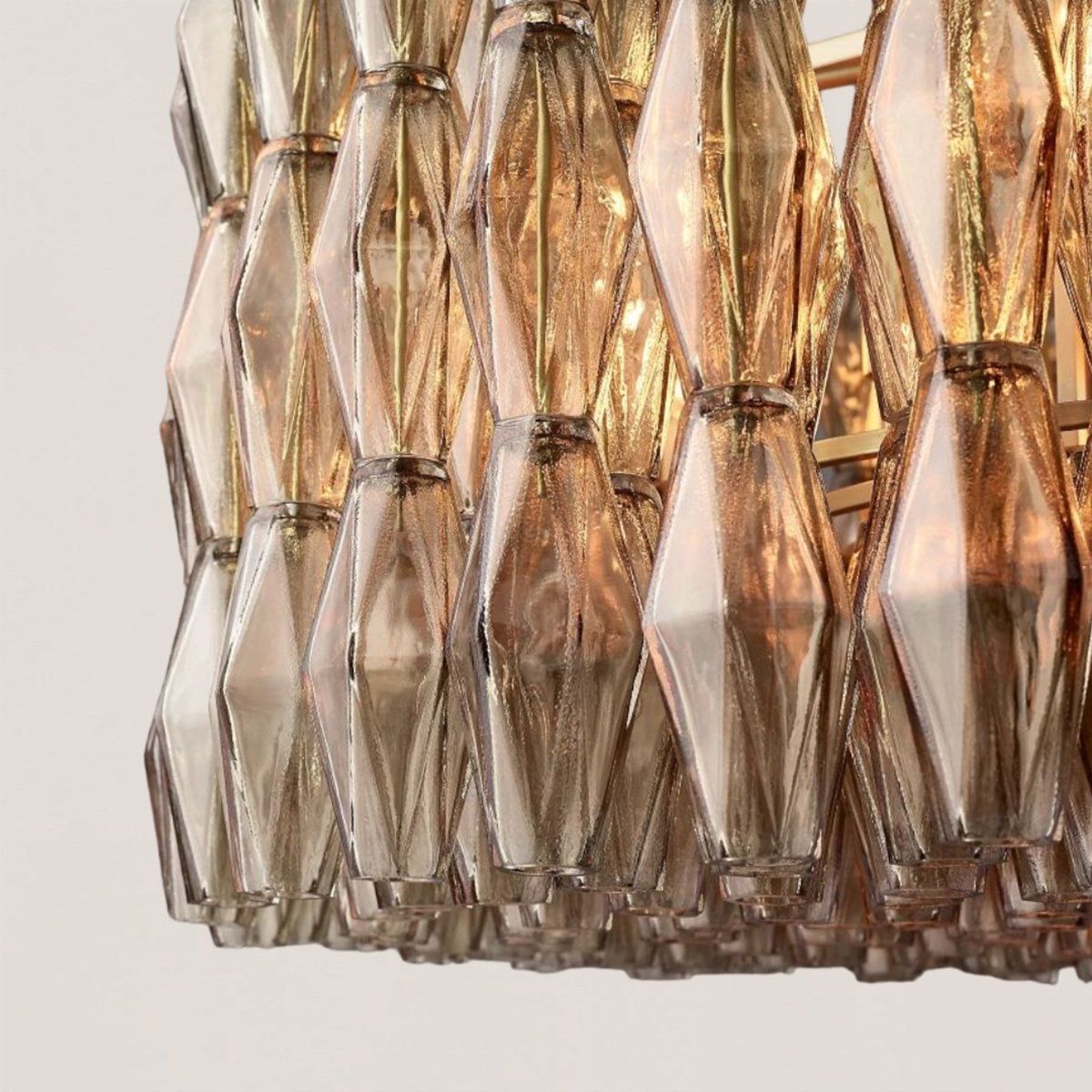 Chiara Glass Round Chandelier-VaseLamps