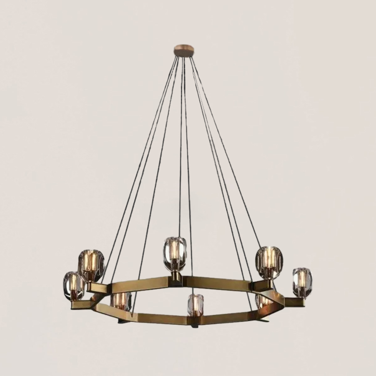 Chartier Contemporary Circular Pendant-VaseLamps