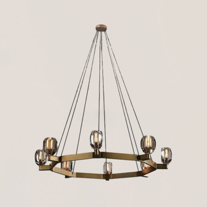 Chartier Contemporary Circular Pendant-VaseLamps