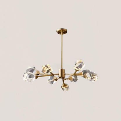 VASELAMPS - Faceted Oval Chandelier-VaseLamps