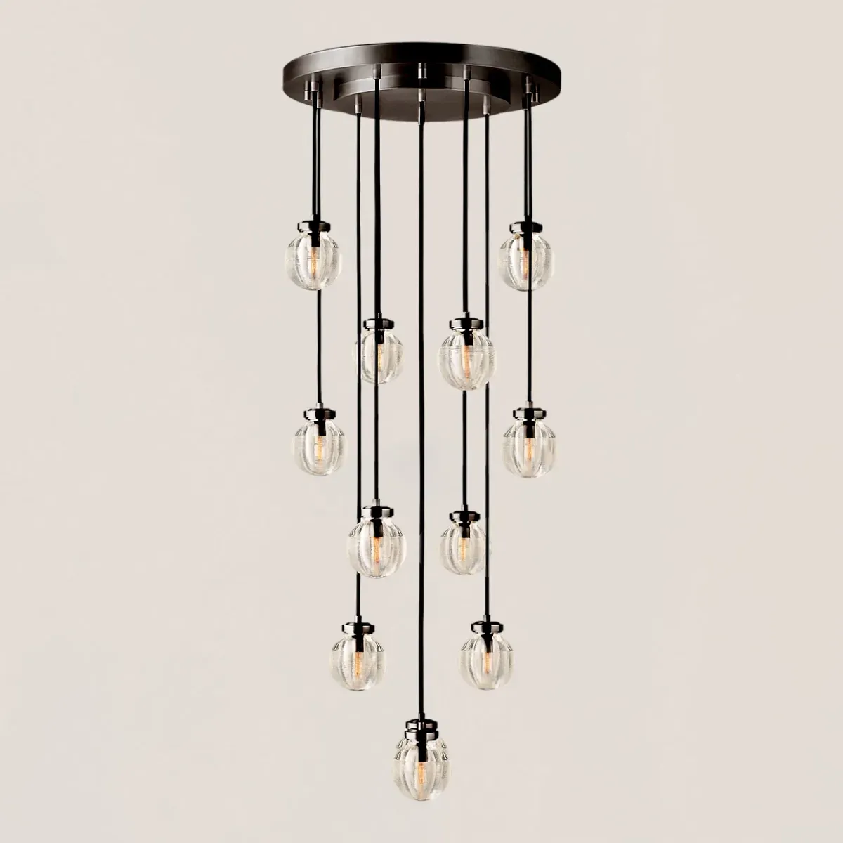 Pearl Round Chandelier-VaseLamps