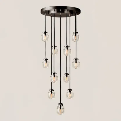 Pearl Round Chandelier-VaseLamps