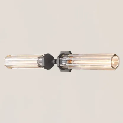 Lambeth Hexagonal Linear Grand Wall Sconce-VaseLamps