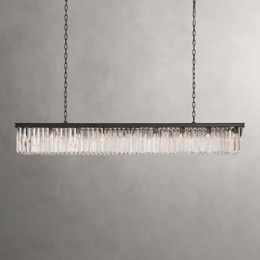 Leyland Rectangular Chandelier-VaseLamps