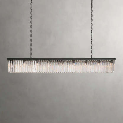 Leyland Rectangular Chandelier-VaseLamps