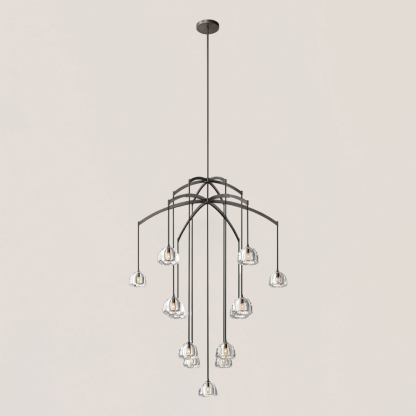 Hemisphere Round Chandelier-VaseLamps