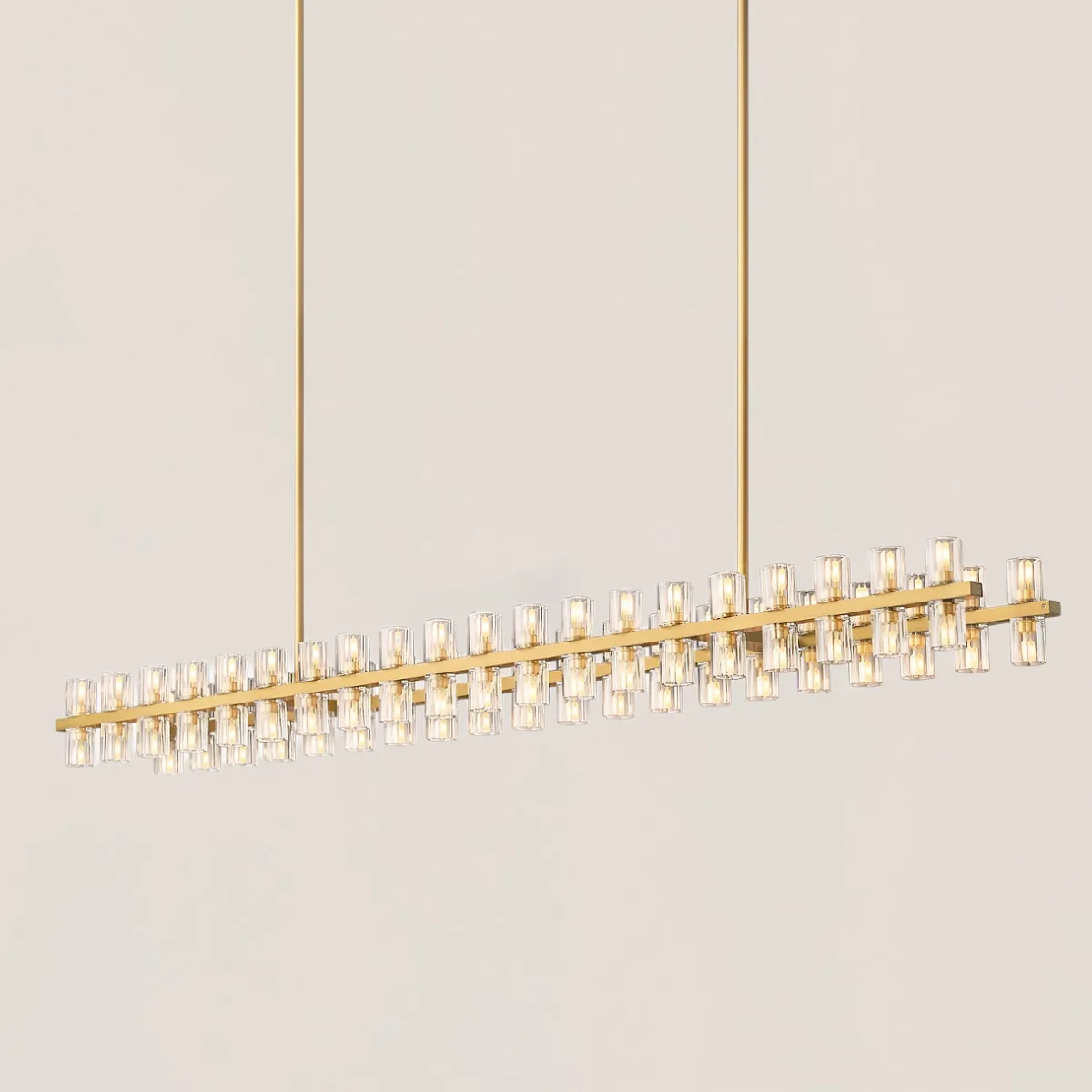 Arcachon LED Rectangular Chandelier-VaseLamps