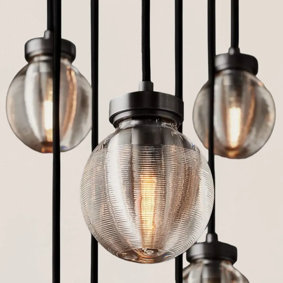 Pearl Round Chandelier-VaseLamps