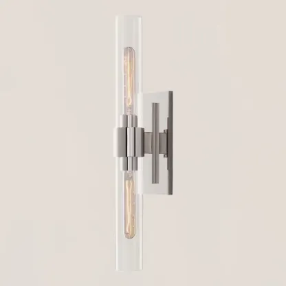 Ravelle Linear Glass Wall Sconce-VaseLamps