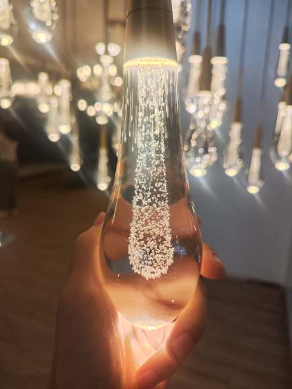 Solitaire Round Chandelier-VaseLamps
