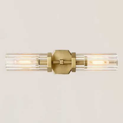 Lambeth Hexagonal Linear Short Wall Sconce-VaseLamps