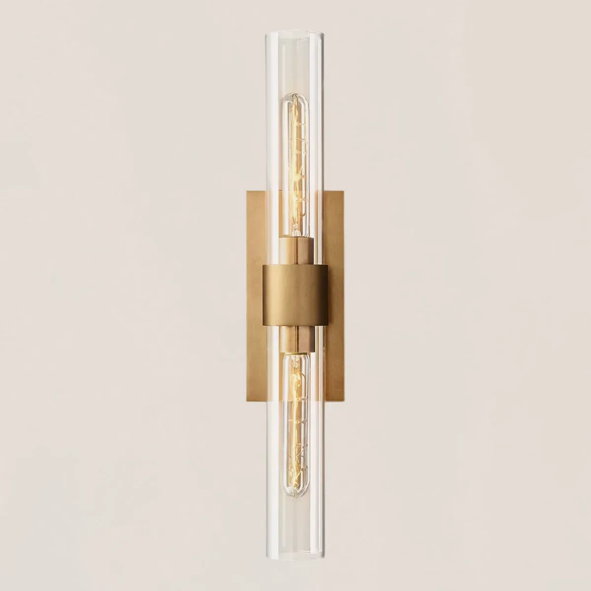Ravelle Linear Glass Wall Sconce-VaseLamps