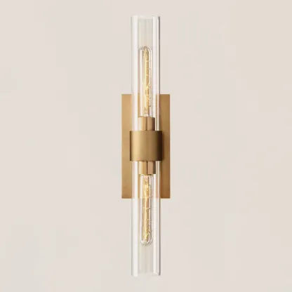 Ravelle Linear Glass Wall Sconce-VaseLamps