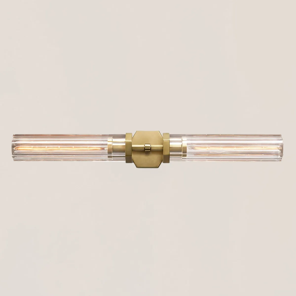 Lambeth Hexagonal Linear Grand Wall Sconce-VaseLamps