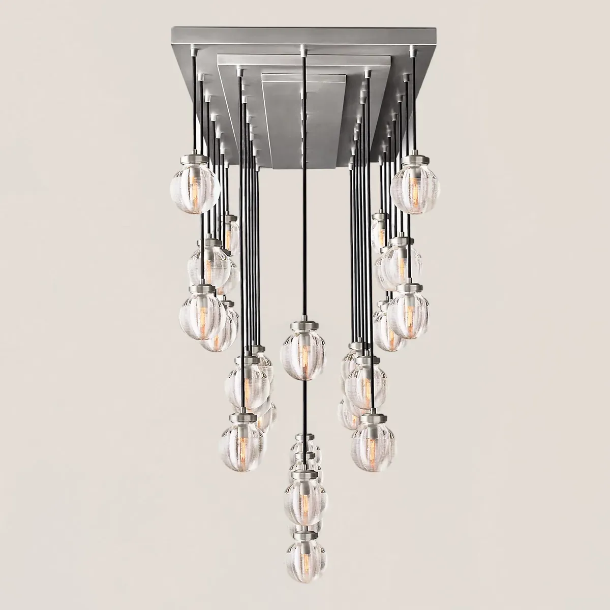 Pearl Rectangular Chandelier-VaseLamps
