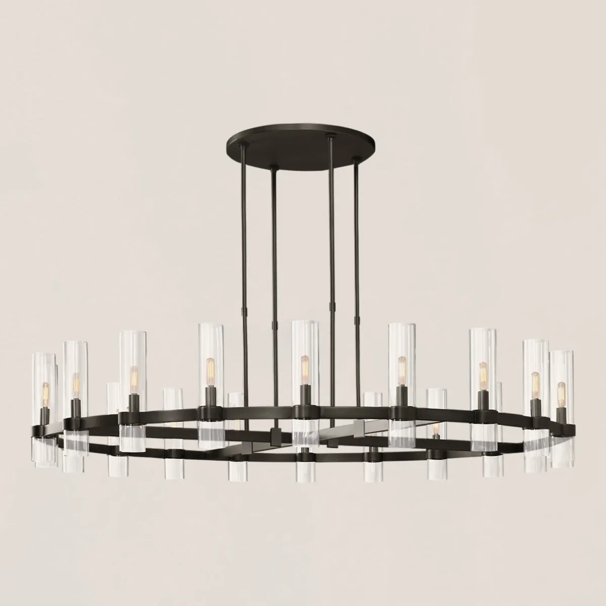 Ravelle Round Chandelier-VaseLamps