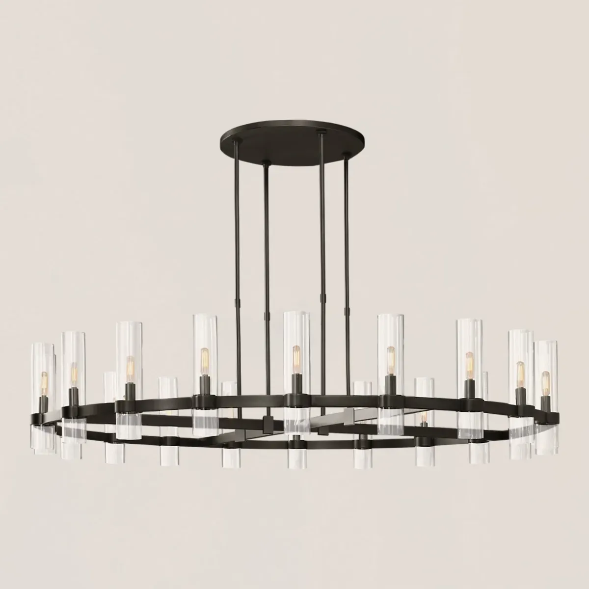 Ravelle Round Chandelier-VaseLamps