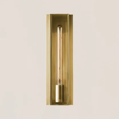 VASELAMPS - Brass Wall Sconce-VaseLamps