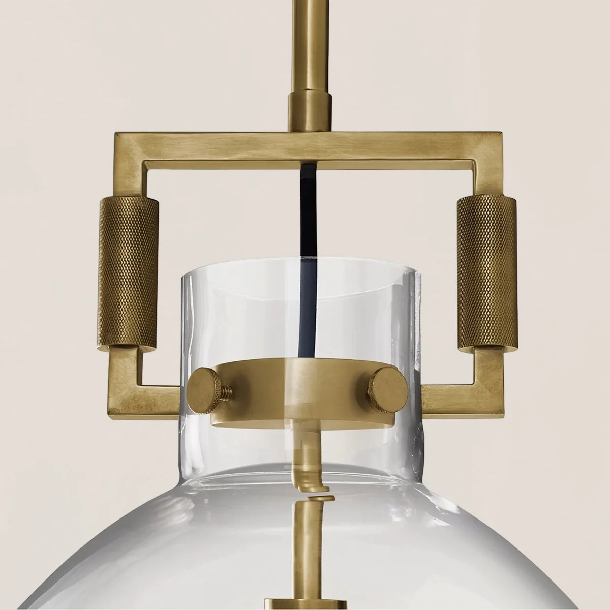 Machinist Glass Cloche Pendant-VaseLamps