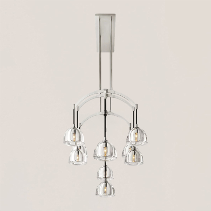 Hemisphere Linear Chandelier-VaseLamps