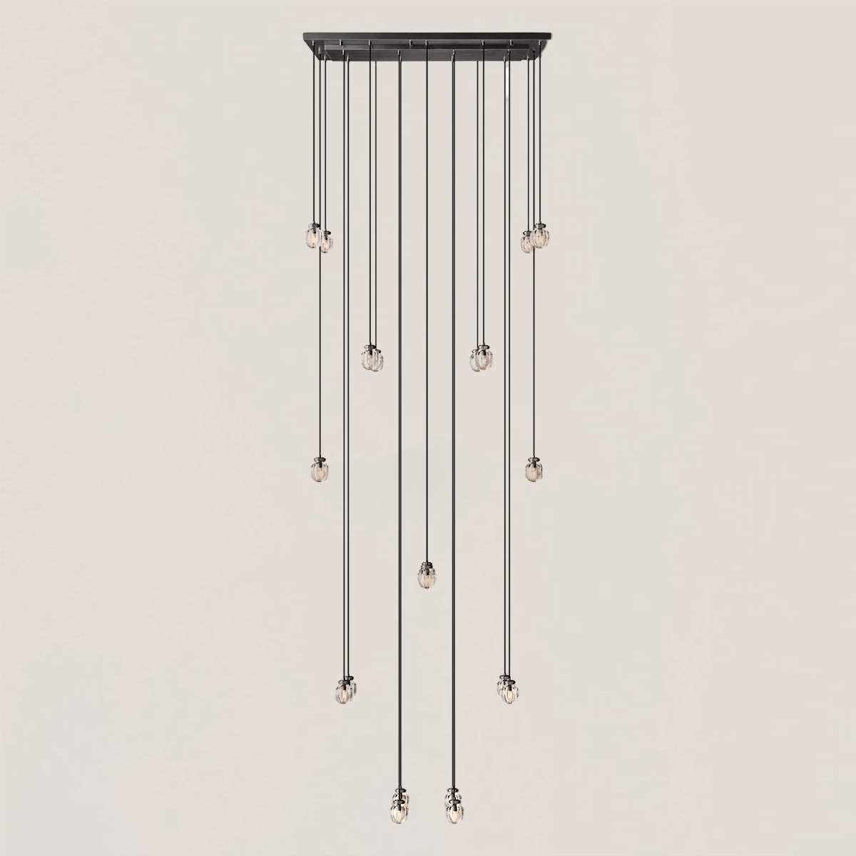 Pearl Rectangular Chandelier-VaseLamps