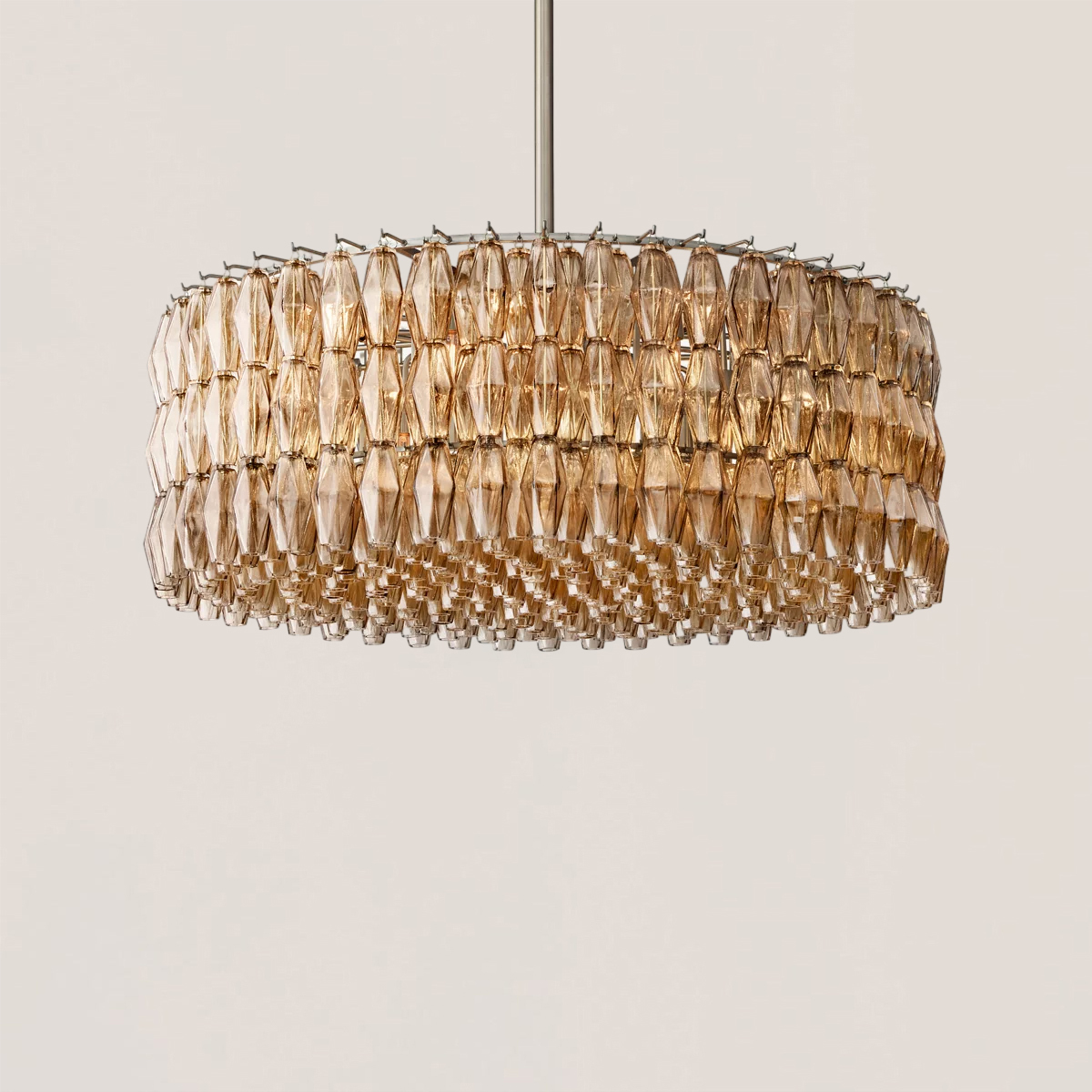 Chiara Glass Round Chandelier-VaseLamps