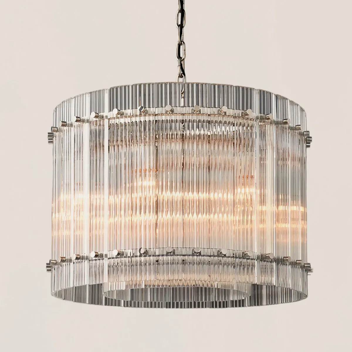San Marco Glass Round Chandelier-VaseLamps