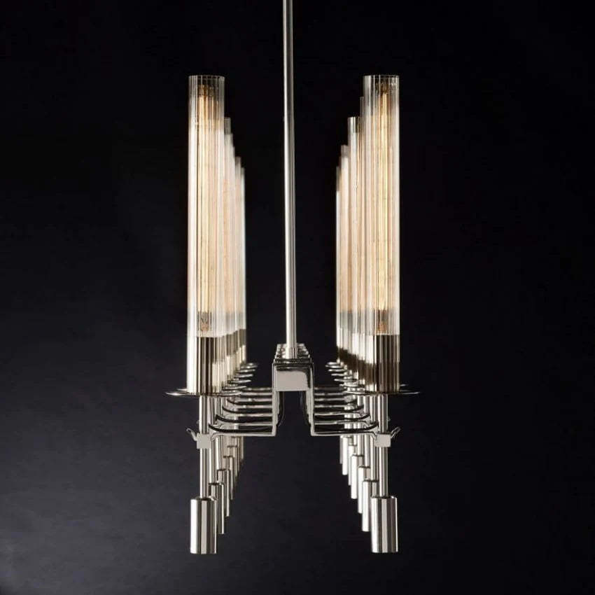 Fontanelle Linear Chandelier 66"-VaseLamps