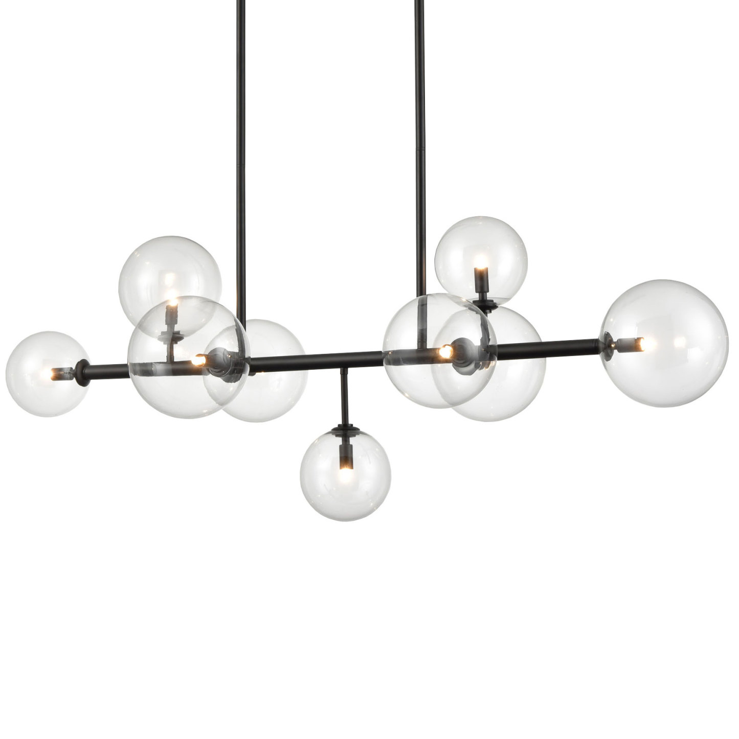 Elegant Linear Chandelier-VaseLamps