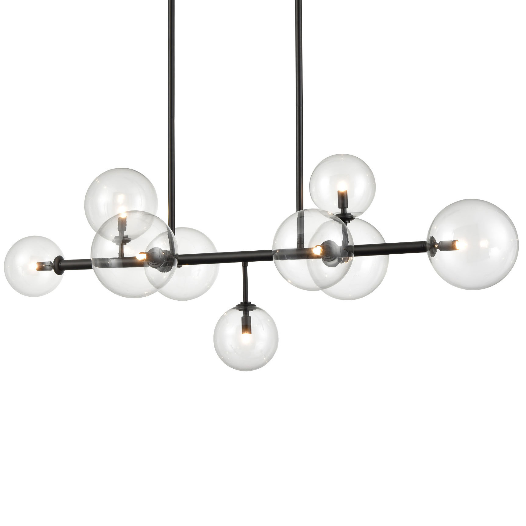 Elegant Linear Chandelier-VaseLamps