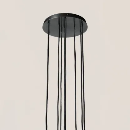 Boule De Crystal Clear Round Cluster Chandelier-VaseLamps