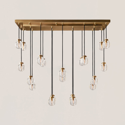 Pearl Rectangular Chandelier-VaseLamps