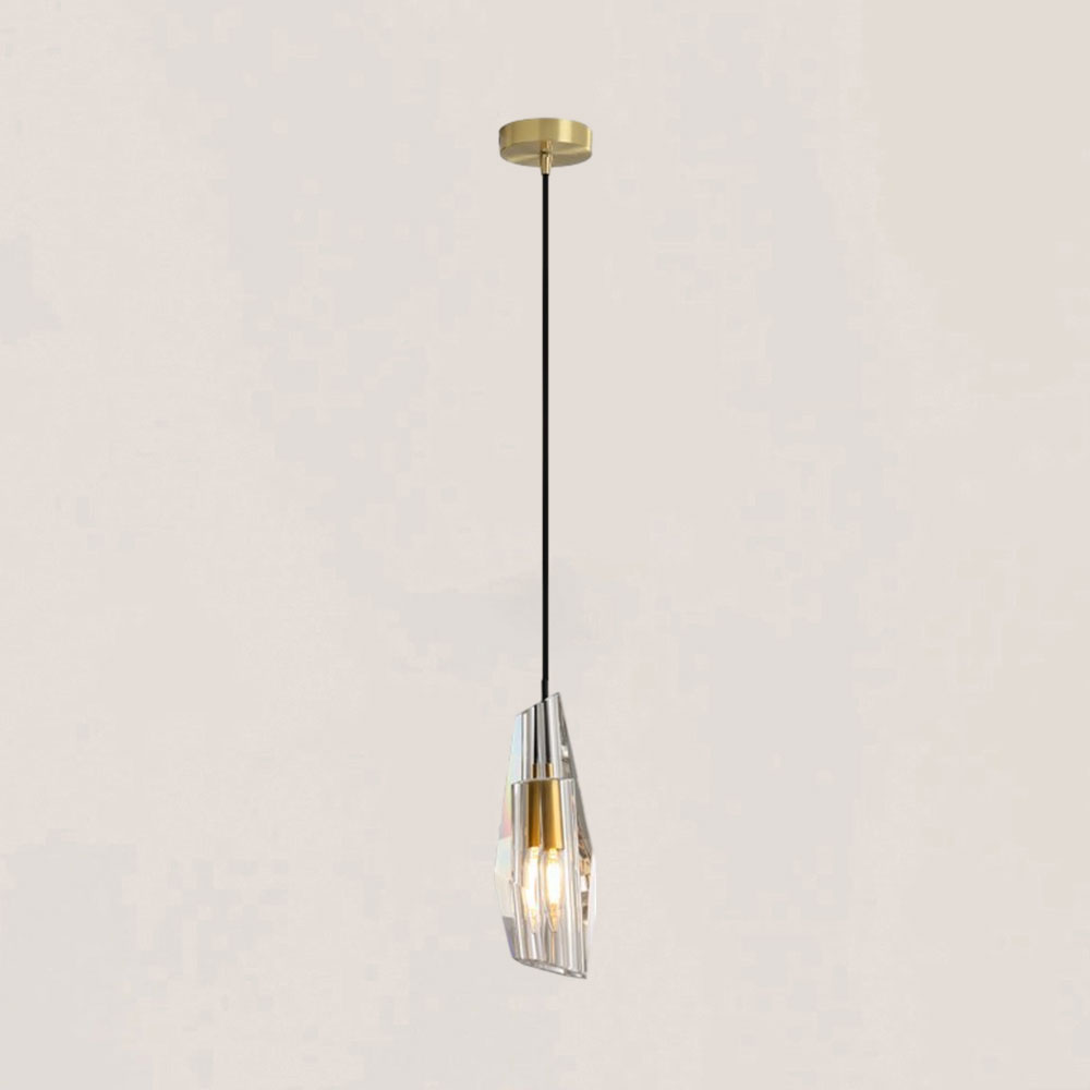 VASELAMPS - Modern Crystal Polygonal Pendant-VaseLamps