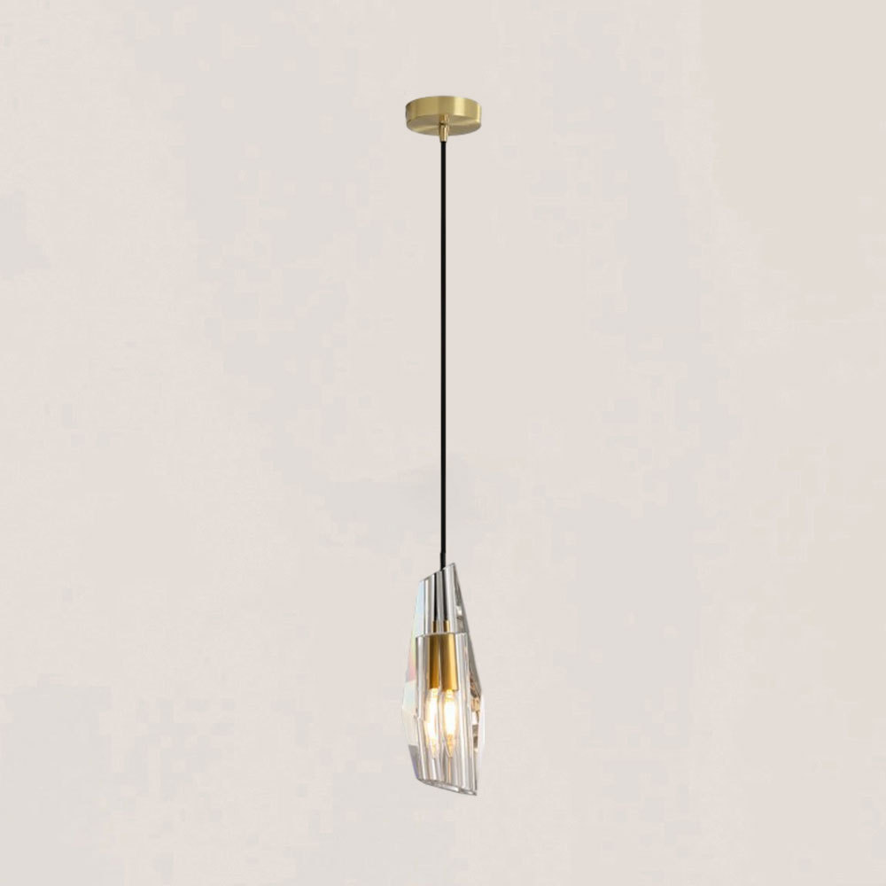 VASELAMPS - Modern Crystal Polygonal Pendant-VaseLamps