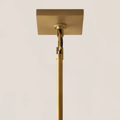 Beckman Modern Brass Pendant-VaseLamps