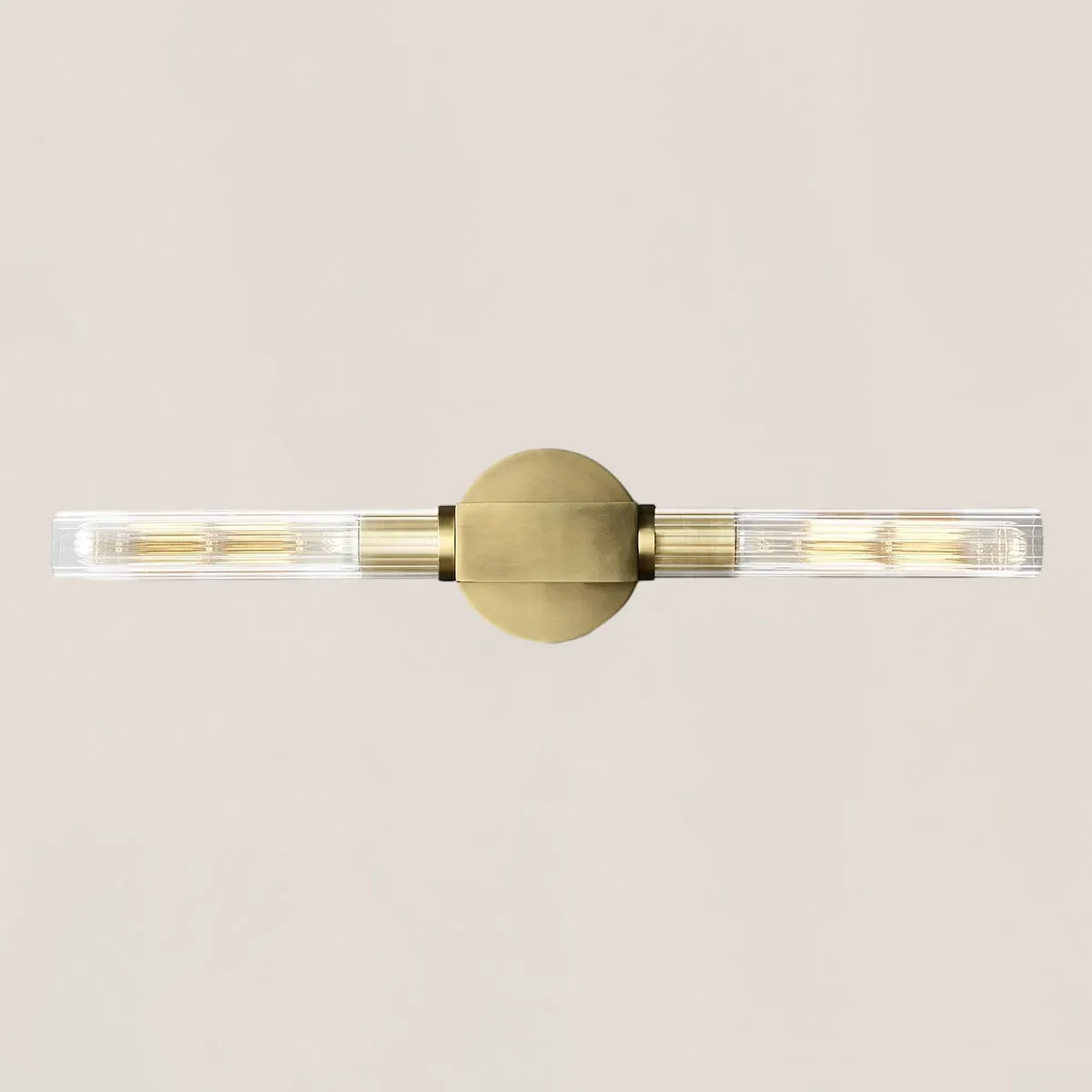 Cannele Glass Linear Wall Sconce-VaseLamps