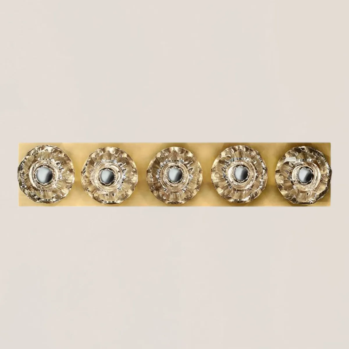 Boule De Clear Crystal Linear Grand Wall Sconce-VaseLamps