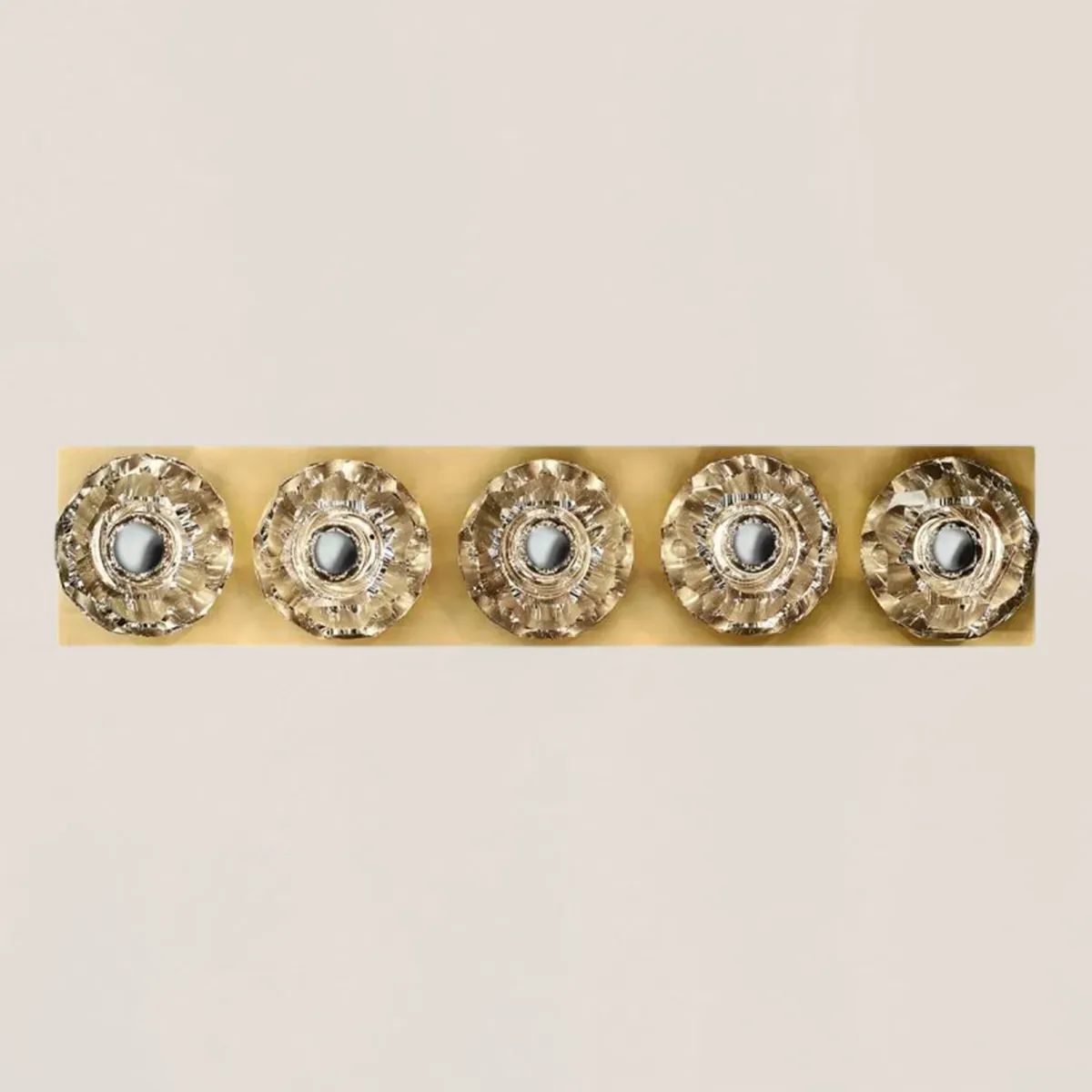Boule De Clear Crystal Linear Grand Wall Sconce-VaseLamps