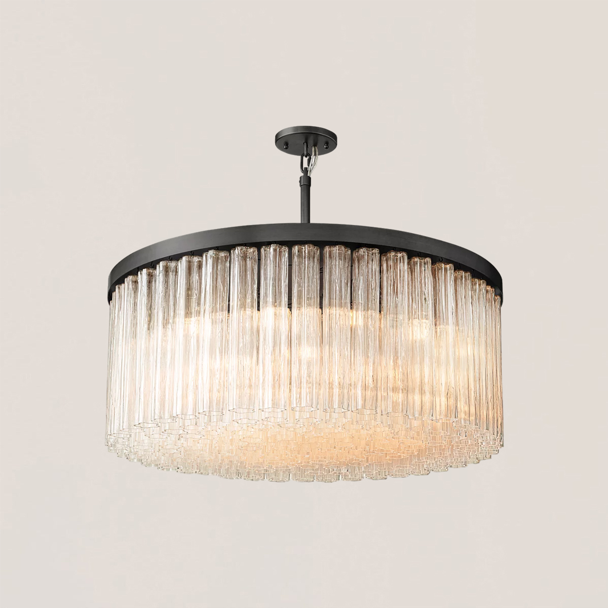 Cielo Round Glass Chandelier-VaseLamps