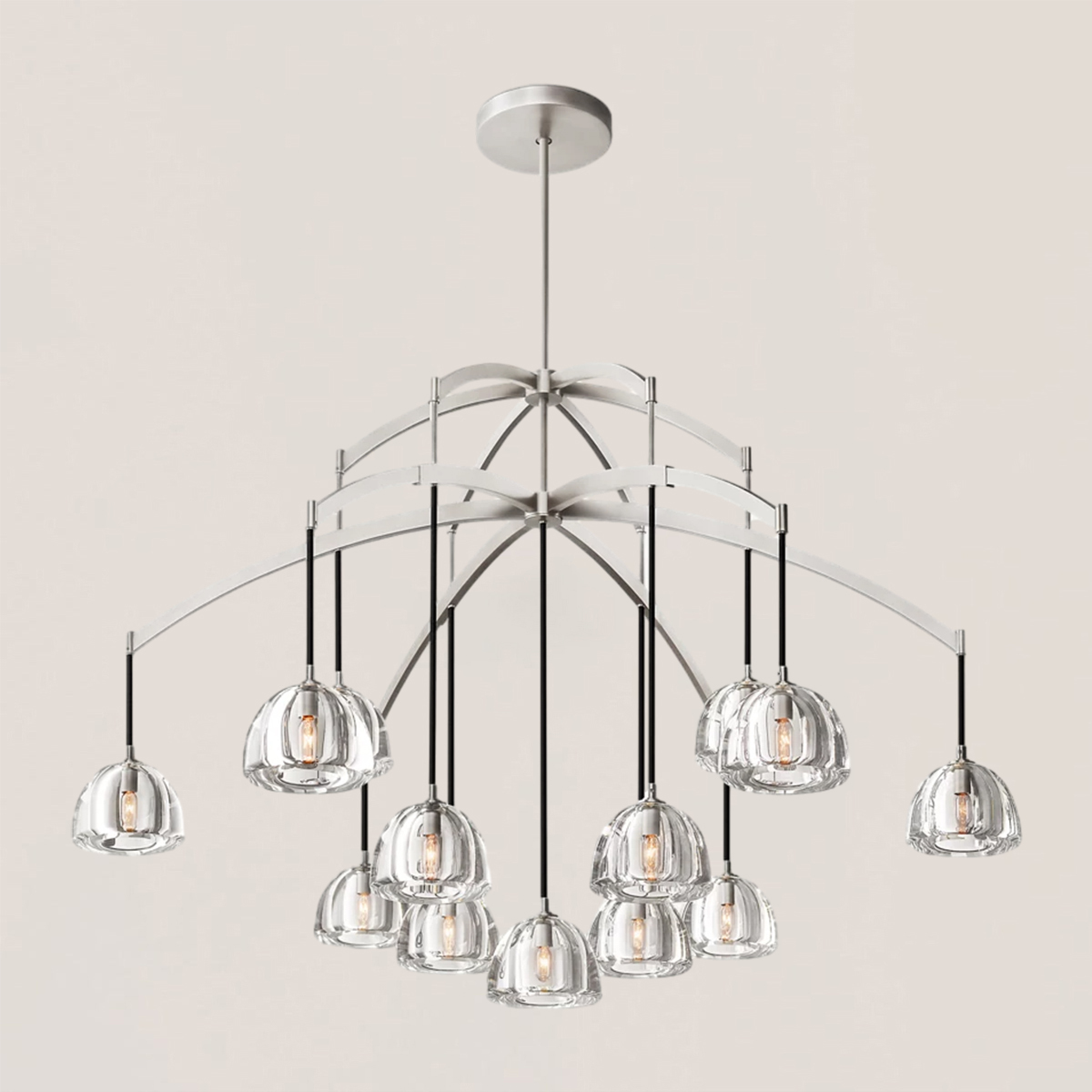 Hemisphere Round Chandelier-VaseLamps