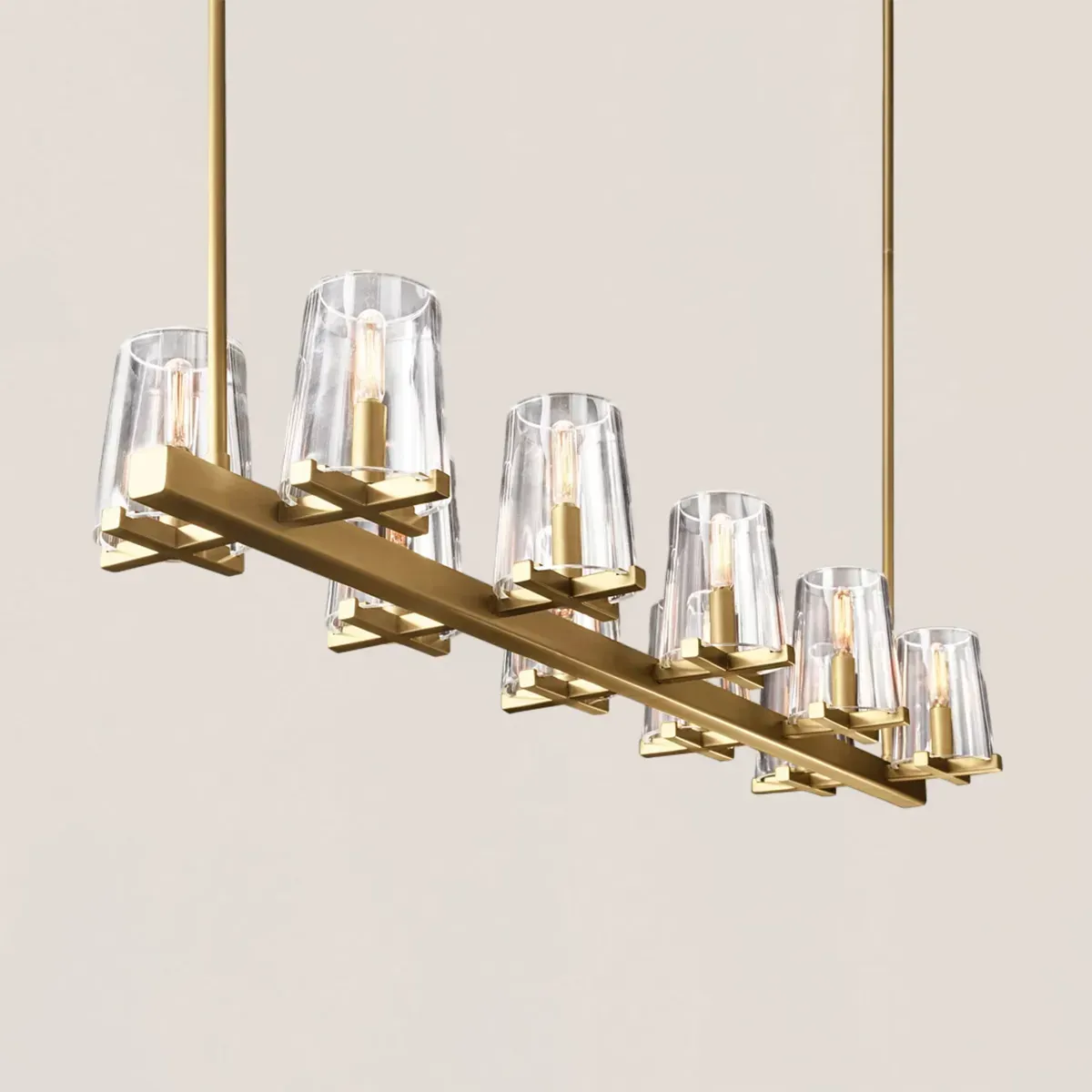 Pauillac Linear Chandelier-VaseLamps