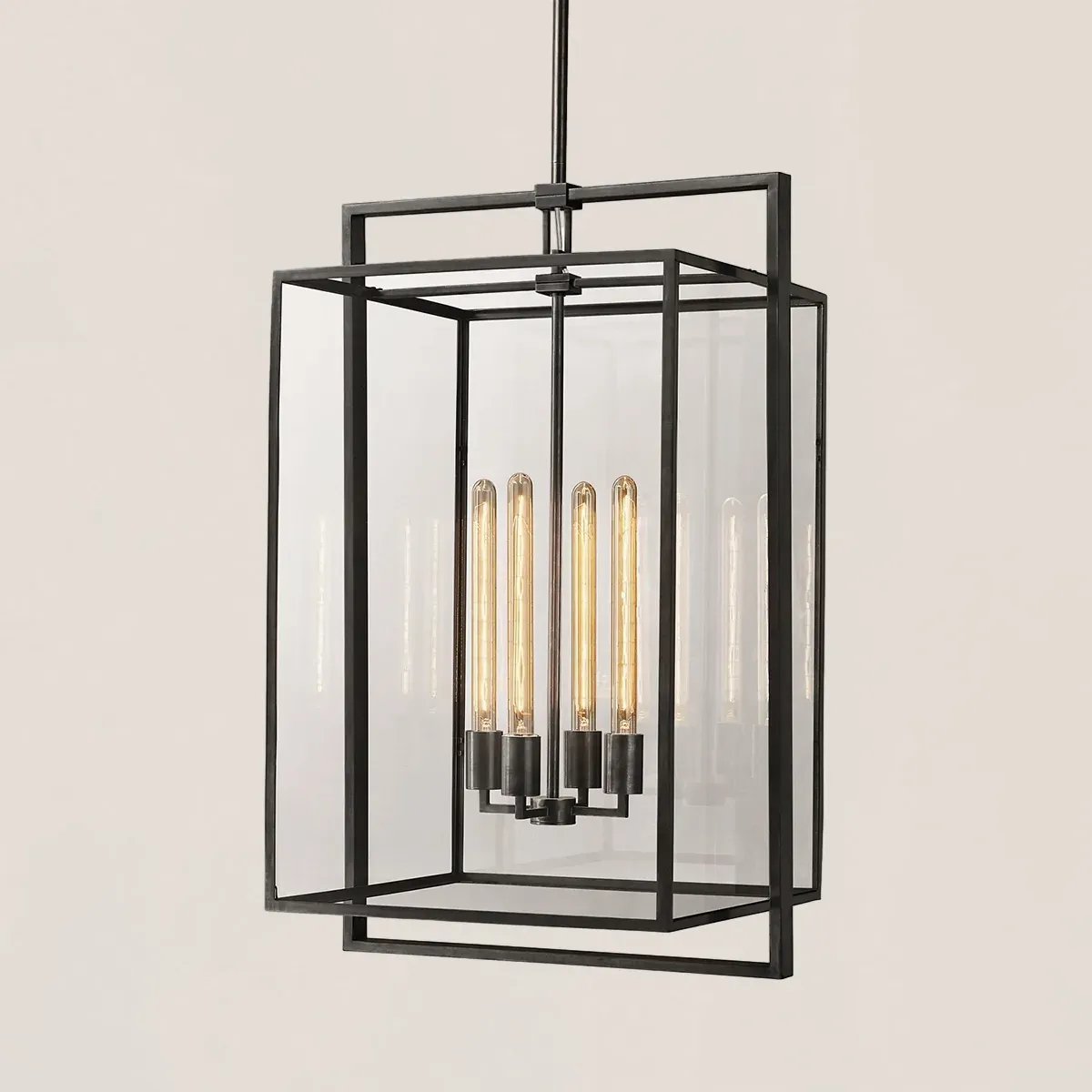 Beckman Modern Brass Pendant-VaseLamps