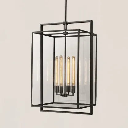 Beckman Modern Brass Pendant-VaseLamps