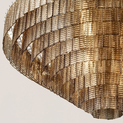 Sirene Glass Round Chandelier-VaseLamps