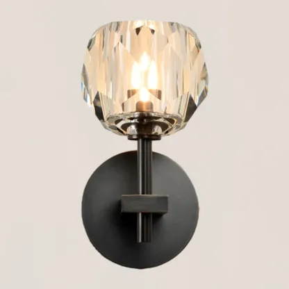 Boule De Glass Short Wall Sconce-VaseLamps