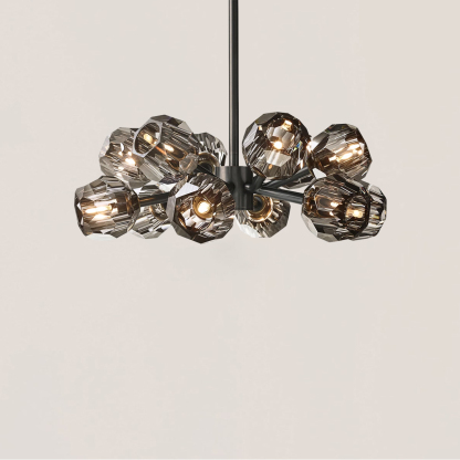 Boule De Cristal Glass Round Chandelier-VaseLamps