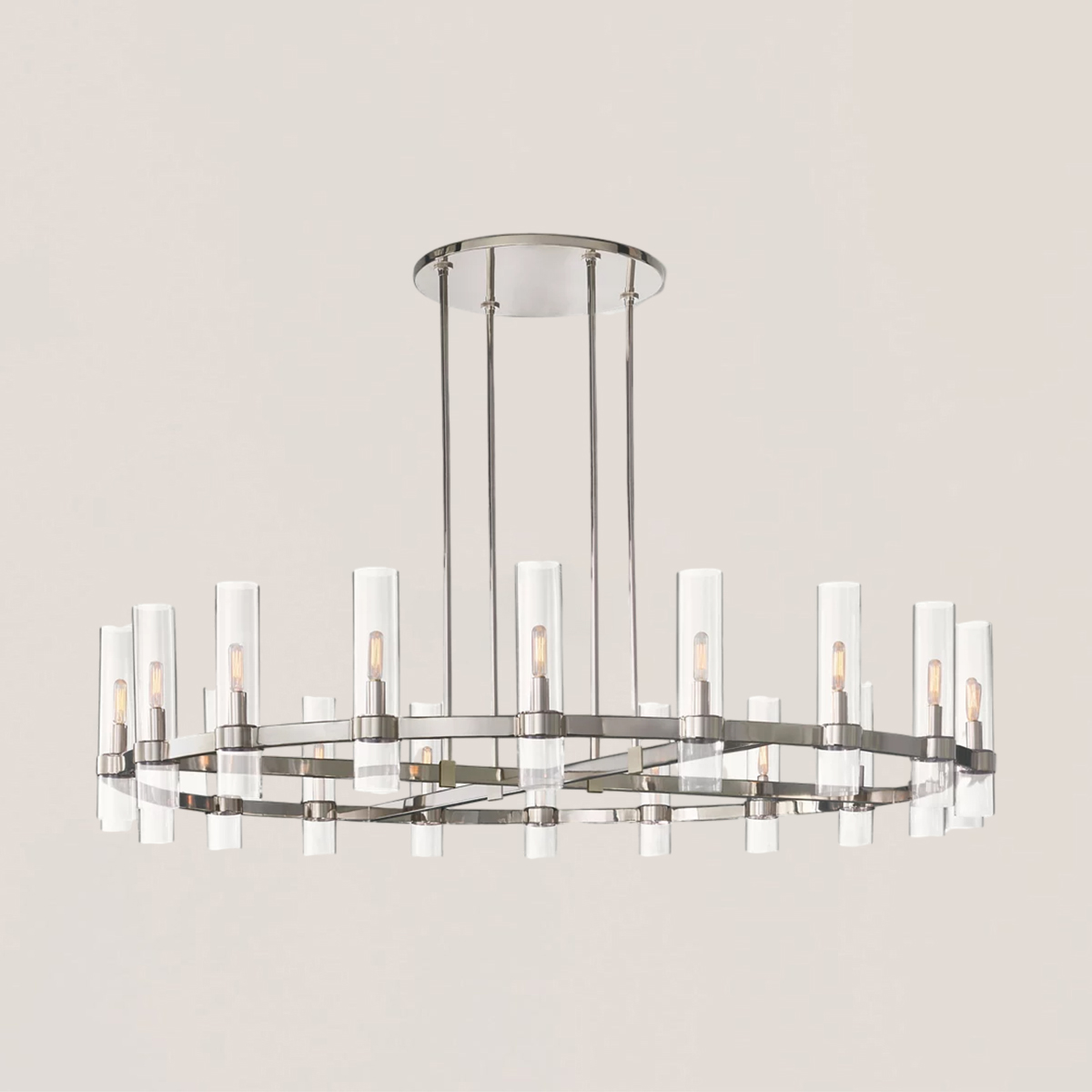 Ravelle Round Chandelier-VaseLamps